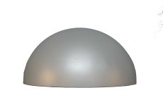 BORNE ACIER SEMI-SPHERIQUE VERONE