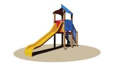 Jeu sur structure La Tour - 1 à 8 ans