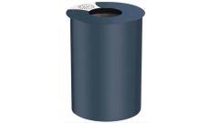 Poubelle extérieure acier ronde - 60 L