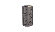 Poubelle urbaine de tri sélectif Venise - 2 x 60 L 
