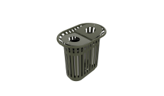 CORBEILLE JAKARTA TRI SELECTIF 2 X 40 L AVEC COUVERCLE