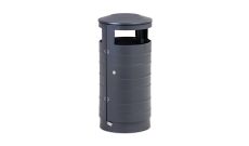 Poubelle de rue Australia relief - 80 litres 